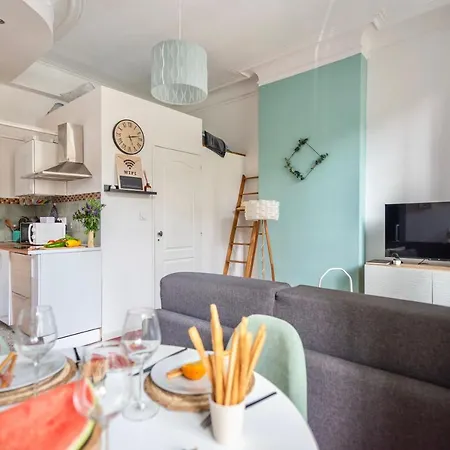 Apartment Le Garibaldi - Ideal Pro & Couple - Parking Gratuit - Centre - Animaux Acceptes - 5min A Pied Du Port - Commerces - 10min En Voiture - Wifi Hd - Bao Location