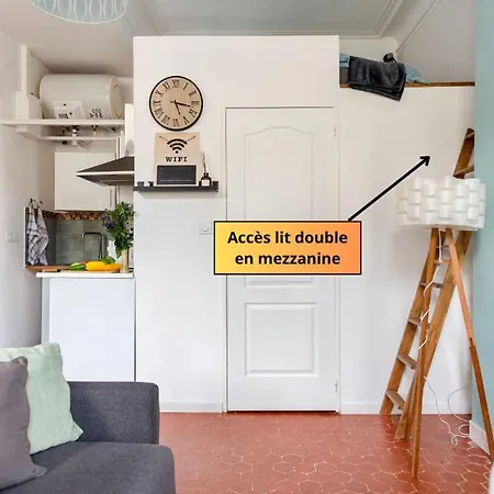 Apartment Le Garibaldi - Ideal Pro & Couple - Parking Gratuit - Centre - Animaux Acceptes - 5min A Pied Du Port - Commerces - 10min En Voiture - Wifi Hd - Bao Location