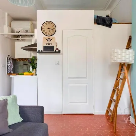 公寓 Le Garibaldi - Ideal Couple & Pro- Animaux Acceptes - 5min A Pied Du Port - Centre - Commerces - 10min En Voiture - Wifi Hd - Parking Gratuit Dans La Rue