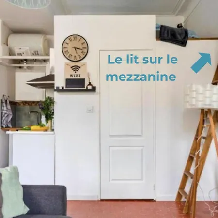 Le Garibaldi - Ideal Couple & Pro- Animaux Acceptes - 5min A Pied Du Port - Centre - Commerces - 10min En Voiture - Wifi Hd - Parking Gratuit Dans La Rue * 滨海拉塞讷