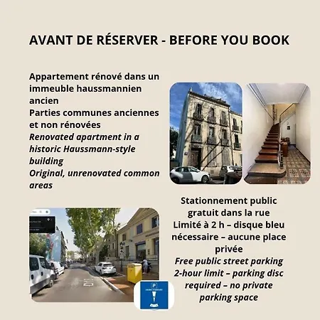 Le Garibaldi - Spéciale Long Avril - Idéal Couple&pro- Animaux Acceptés - 5min à Pied Du Port - Centre - Commerces - 10min En Voiture - Wifi Hd - Parking Gratuit Dans La Rue * La Seyne-sur-Mer